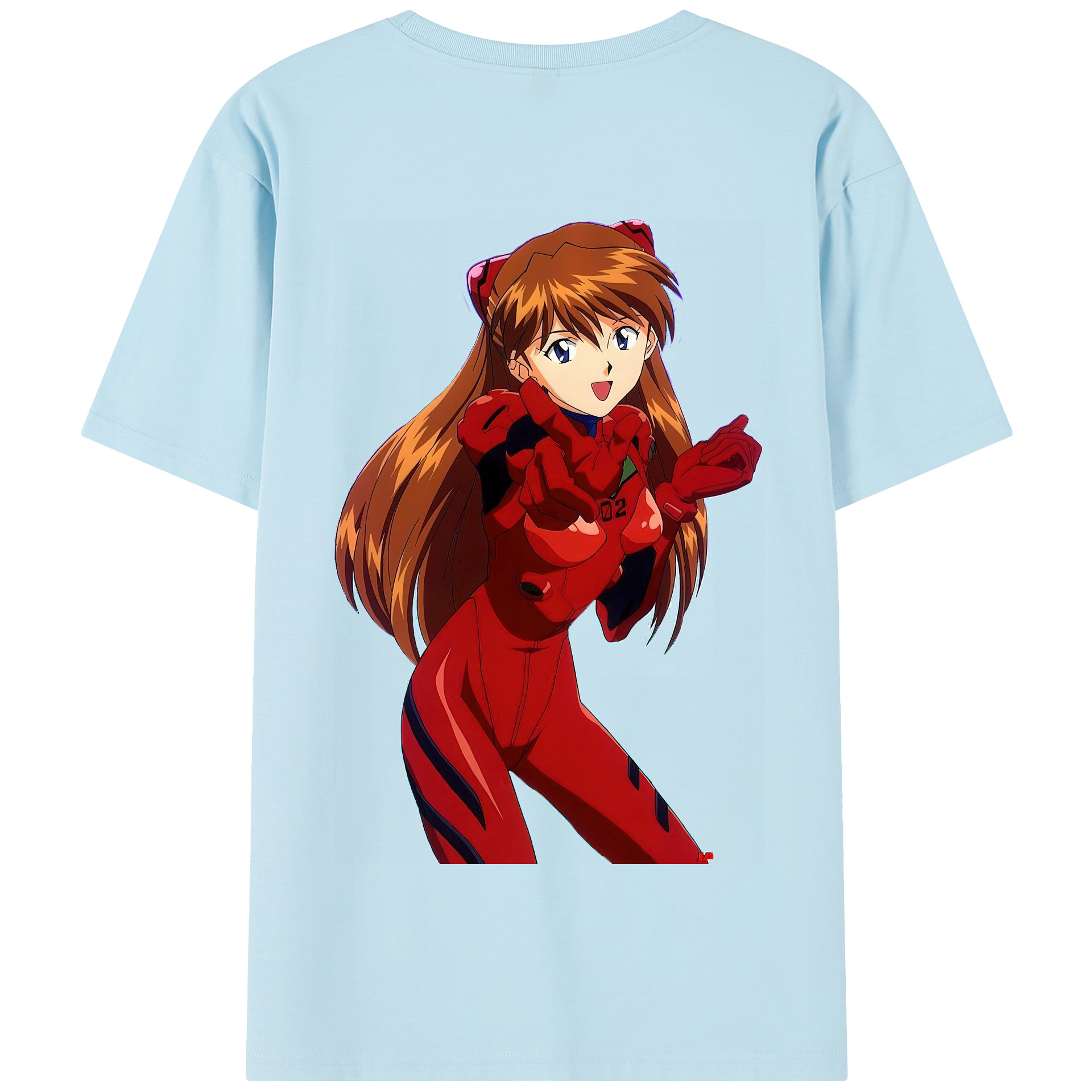 （画像用） EVA 新世紀エヴァンゲリオン 綿100％半袖Tシャツ（背面プリント）